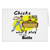 Funny Pool Billiards cards