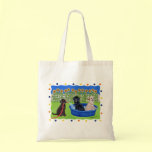 Funny Pool Party Labradors bags