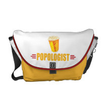 Funny Popcorn Courier Bags