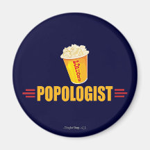 Funny Popcorn Refrigerator Magnets