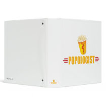 Funny Popcorn Vinyl Binders