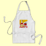 Funny Port Wine Lovers Kitchen Apron