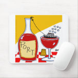 Funny Port Wine Mouse Pad mousepads
