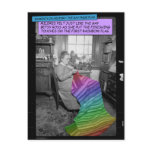 Funny Postcard - Mildred, the Gay Betsy Ross