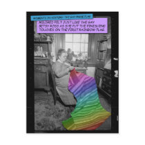Funny Postcard - Mildred, the Gay Betsy Ross