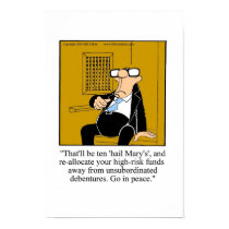 Funny Poster for the Investor in your life! posters