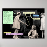 Funny Poster - Lesbian Manifesto