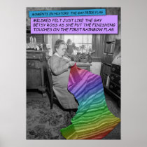 Funny Poster - Mildred, the Gay Betsy Ross posters