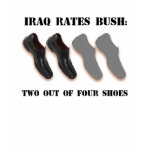 Funny President Bush Iraq Shoe Incident T-Shirts