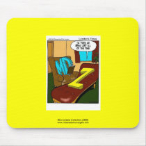 Funny Psychiatry Cartoon On Quality Poster mousepads