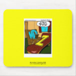 Funny Psychiatry Cartoon On Quality Poster mousepads