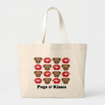 Funny Pug Bags