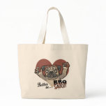 Funny Pug BBQ bags