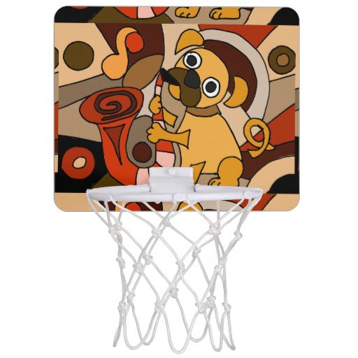 pug basketball pug saxophone original mini basketball hoop zazzle pug basketball pug saxophone original mini basketball hoop zazzle