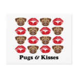 Funny Pug Postcards