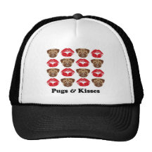 Funny Pug Trucker Hats