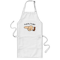 Funny Pull My Finger Apron by mikek92349 Funny Pull My Finger Apron