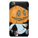 funny pumpkin head trick or treater