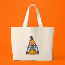 funny pumpkin man scarecrow bags
