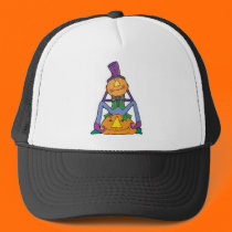 funny pumpkin man scarecrow hats
