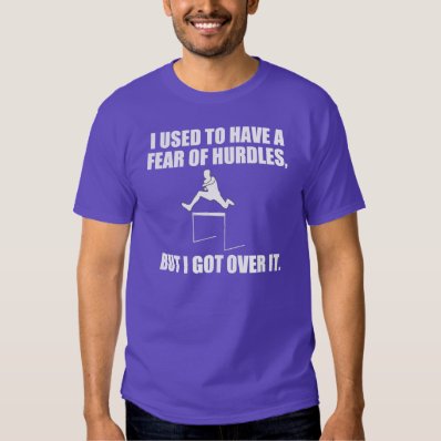 Funny Pun About Hurdles T-shirt