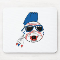 Funny Punk Baseball mousepads