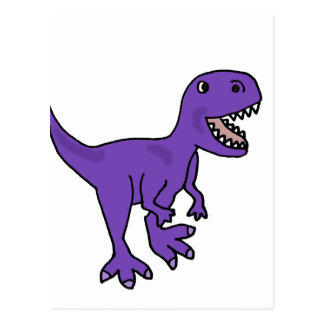 purple dinosaur cartoon