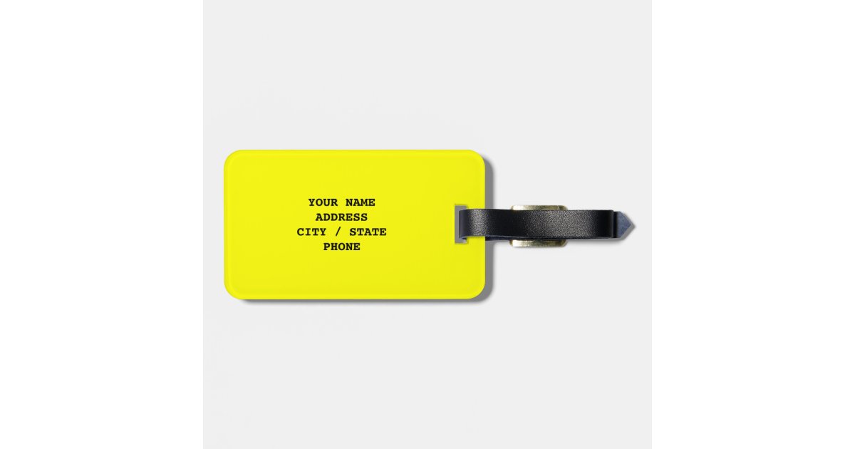 Funny quote luggage tag for bags and suitcases Zazzle