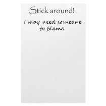 Funny quotes stationary gifts birthday gift ideas personalized stationery