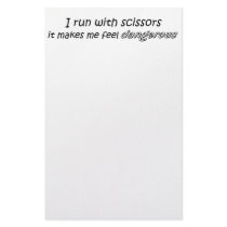 Funny quotes stationary gifts customized stationery