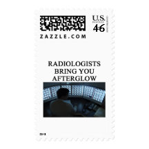 funny radiology joke postage stamps