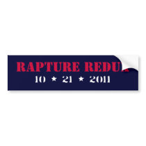 Digg Funny Bumper Sticker  on Redux Bumper Sticker You Ll Dig Our Funny Rapture Redux Bumper Sticker