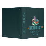 Funny Reading Vinyl Binder