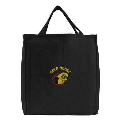 Funny Realtor Open House Embroidered Bag by mothersdaytshirts