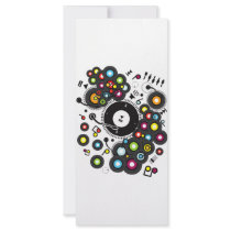 Funny_Record Rack Card Template