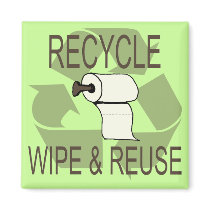 Funny Recycle Magnet by ohgeez Funny Recycle Magnet