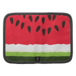 Funny Red & green Watermelon Slice cartoon Organizers