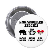 Funny redhead buttons