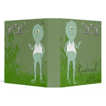 Funny Redneck Aliens Binder
