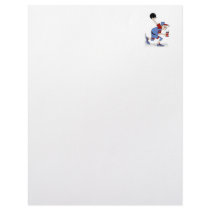 funny redneck bowler bowling humor design personalized letterhead