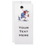 funny redneck bowler bowling humor design rack cards