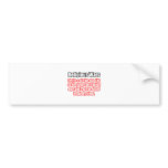 Funny Religious Wars Quote Bumper Sticker