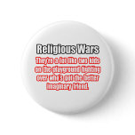 Funny Religious Wars Quote buttons