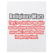 Funny Religious Wars Quote flyers by Funny_MoFo_Shirts Funny Religious Wars Quote flyers