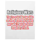 Funny Religious Wars Quote Customized Letterhead