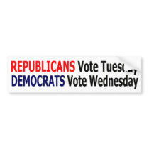 Funny Republican Bumper Sticker bumper stickers by mikek92349 Funny Republican Bumper Sticker bumper stickers