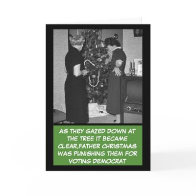 Funny Republican Christmas Cards by BIGNUMPT