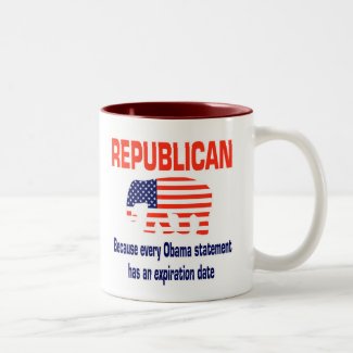 Funny Republican Obama mug
