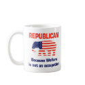 Funny Republican - Welfare mug