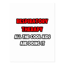 Funny Respiratory Therapist Shirts and Gifts Postcard